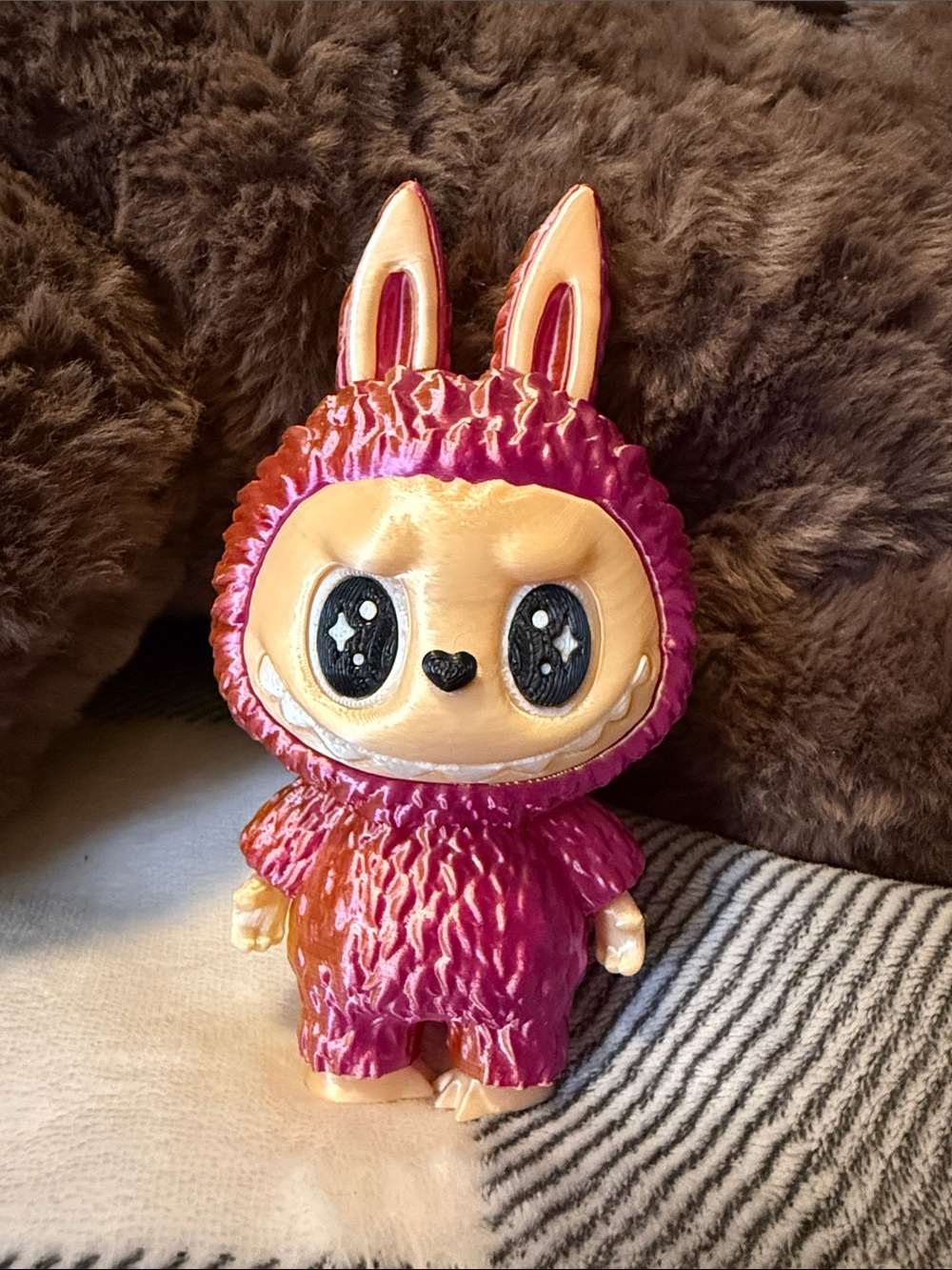 Custom made 3D print Labubu